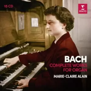 Image of Bach Complete Organ Works by Johann Sebastian Bach CD Album