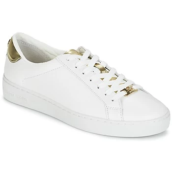 Image of Michael Kors IRVING womens Shoes Trainers in White,2.5,8.5,2.5,3.5,4,4.5,9.5