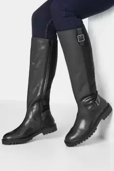 Image of Leather Calf Boots