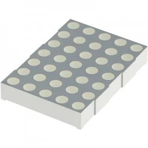 Image of Dot matrix dislplay Yellow 50 mm 1.95 V Kingbrigh