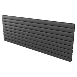 Image of Thames Duplex Horizontal Designer Radiator 670x1800 Anthracite