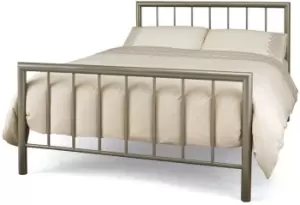 Image of Serene Modena 5ft King Size Champagne Metal Bed Frame