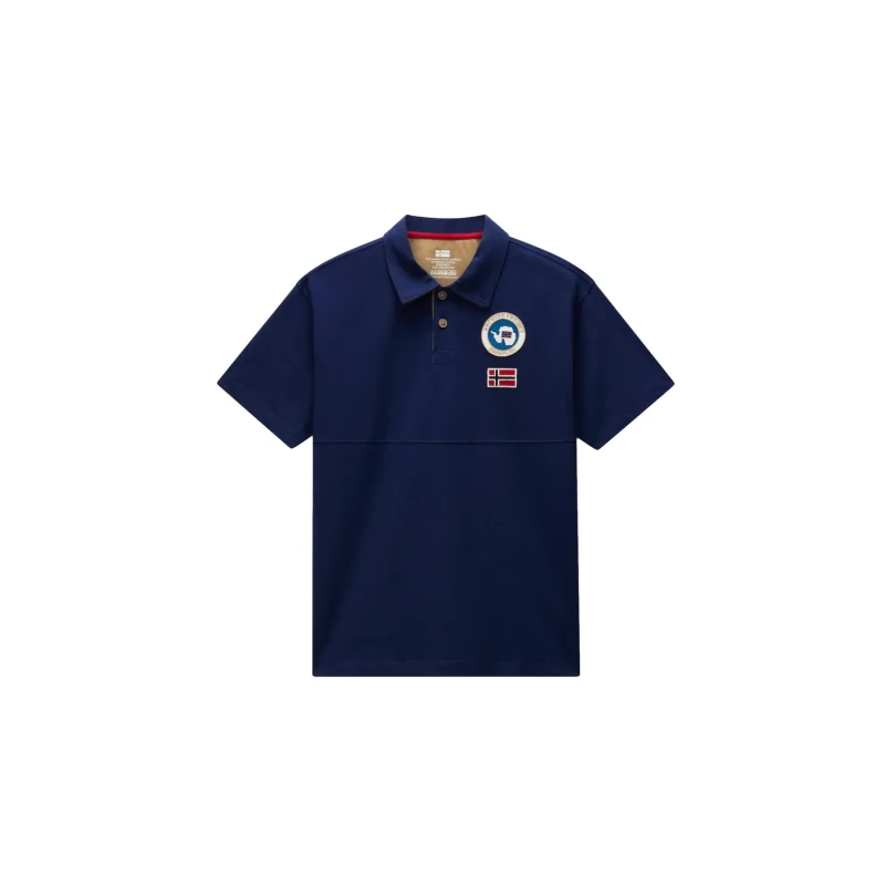 Image of Polo Napapijri Reflect Bleu Male XS