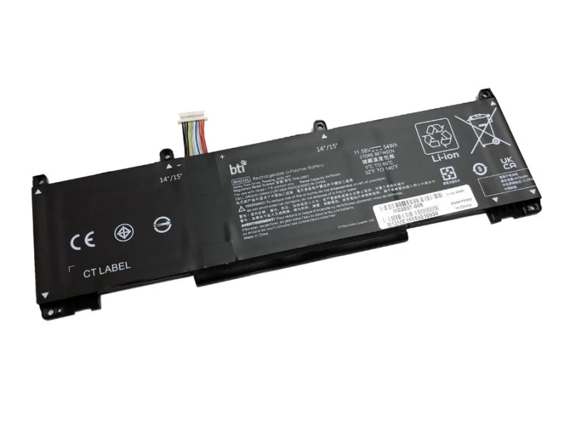 Image of BTI BTI M02027-005 compatible 45Wh 3 cell battery for HP Probook 430 440 450 630 640 650 G8 M02027-005-BTI