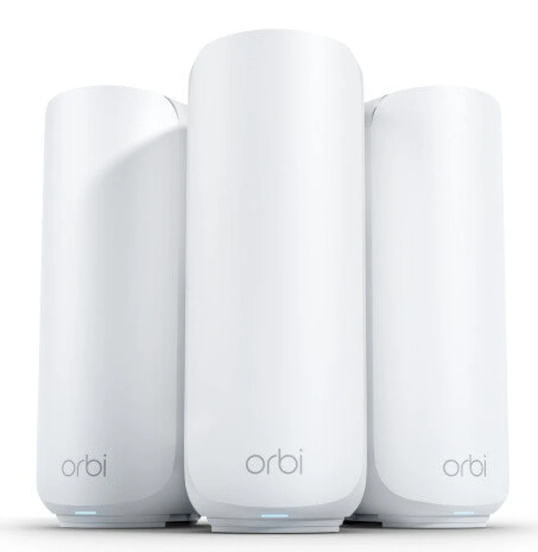 Image of Netgear Netgear Orbi 370 Dual Band (2.4 GHz / 5 GHz) WiFi 7 (802.11be) White 2 Internal RBE373-100EUS