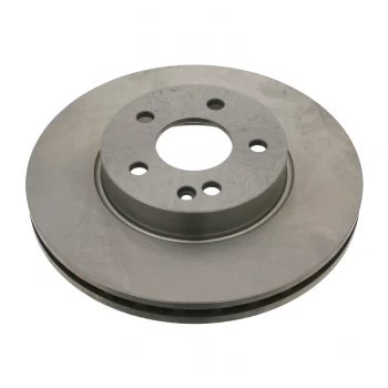 Image of Brake Disc 24076 by Febi Bilstein Front Axle Genuine OE - 1 Pair