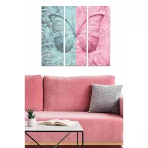 Image of MDF4811564 Multicolor Decorative MDF Painting (3 Pieces)