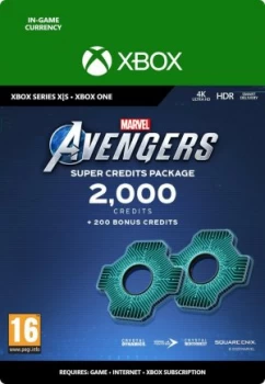 Image of Marvel's Avengers 2200 Super Credit Pack Digital Download