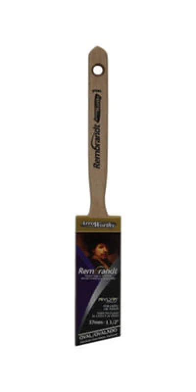 Image of Arroworthy Rembrandt Semi Oval Angular Sash Paint Brush - 1.5"