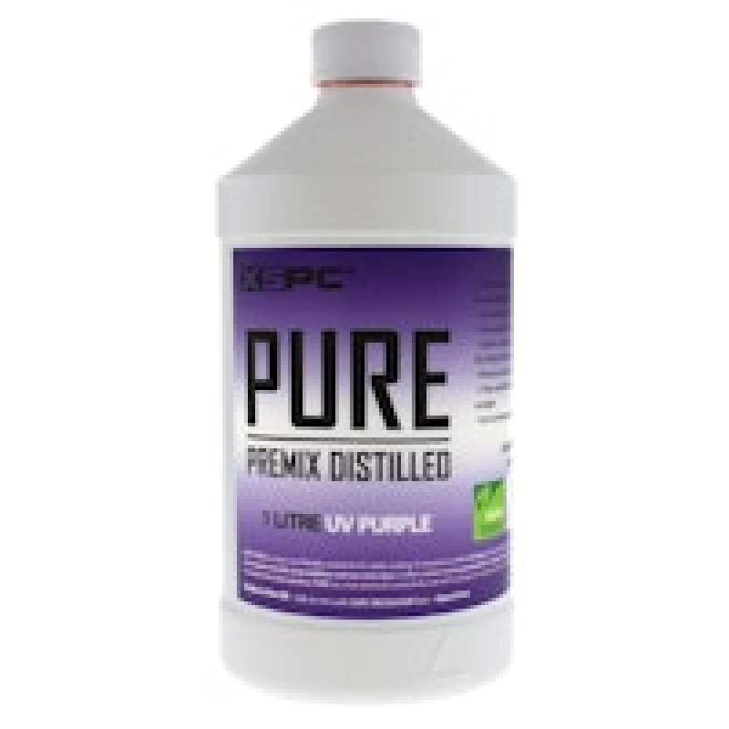 Image of XSPC PURE Premix Distilled Coolant 1 Litre - UV Purple