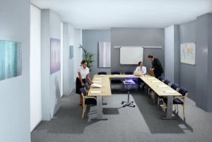 Image of Nobo Pro-Rail Wall Rail 2.4m