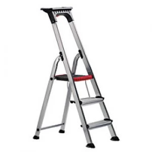 Image of GPC Ladder 3 Steps Aluminium Capacity: 150 kg