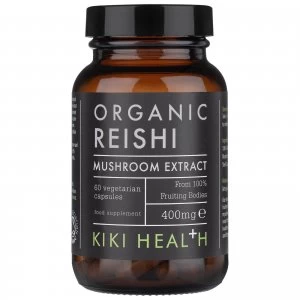 Image of KIKI Health Organic Reishi Extract Mushroom (60 Vegicaps)