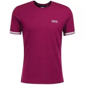 Image of Barbour International Torque Tipped T-Shirt - Purple
