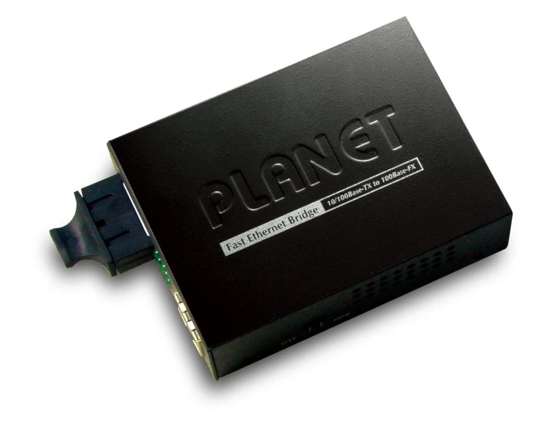 Image of Assmann PLANET FT-802 network media converter 100 Mbps 1310 nm Multi-mode Single-mode Black FT-802