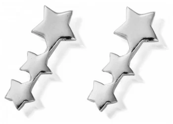 Image of ChloBo Silver Shooting Stars Stud Earrings SEST186 Jewellery