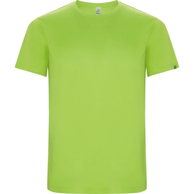 Image of ROLY ROLY Men Imola Short-Sleeved Sports T-Shirt in Lime Size: Small Lime S Male 5063527675521