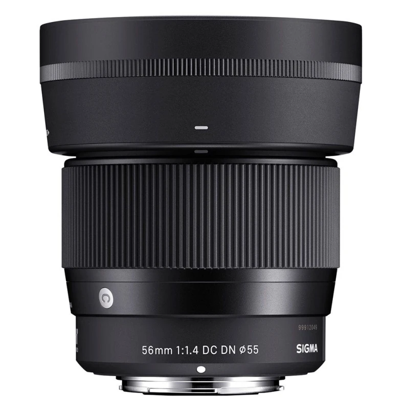 Image of SIGMA Contemporary 56mm f/1.4 DC DN Telephoto Prime Lens - for Canon, Black 085126351724