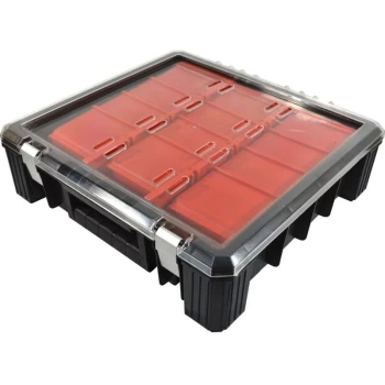 Image of Kennedy Organiser with Polycarb Lid, 12 Bins & 11 Dividers