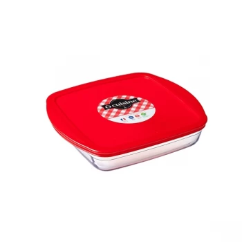 Image of Ocuisine Glass Square Dish with Lid 1.0L