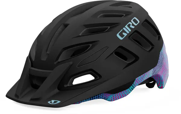 Image of Giro Radix Womens Dirt Mountain Bike Helmet M 55-59CM MATTE BLACK CHROME D