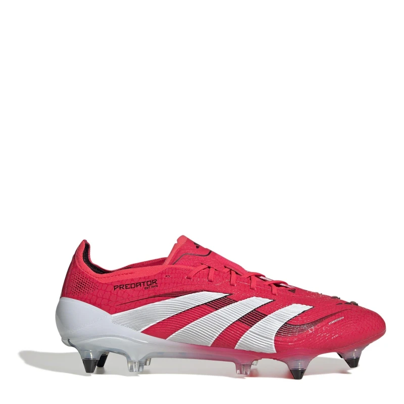 Image of adidas Predator Elite Soft Ground Football Boots Red/White male 6 (39.3)