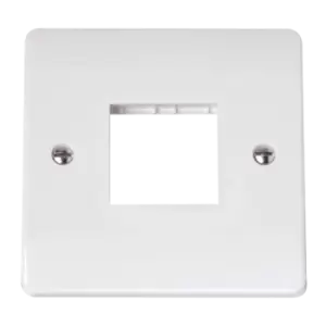 Image of SINGLE SWITCH PLATE2 GANG APERTURE