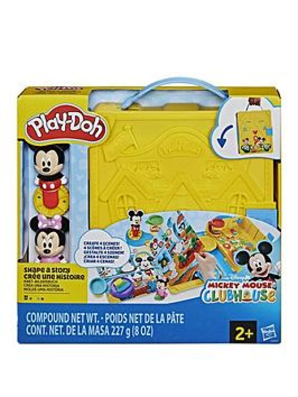 Image of Play-Doh Disney Junior Shape a Story Playset Storage & Travel Arts & Crafts Preschool Toys for Children Aged 2+