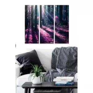 Image of MDF3629748 Multicolor Decorative MDF Painting (3 Pieces)