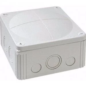 Image of Wiska Combi 1010/5 57A Grey IP66 Weatherproof Junction Adaptable Box Enclosure With 5 Way Connector