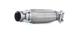 Image of RIDEX Flex Hose, exhaust system 3971F0022 VW,OPEL,SEAT,POLO (9N_),Lupo (6X1, 6E1),POLO (6N2),Polo Limousine (9A4, 9A2, 9N2, 9A6),Zafira A (T98)