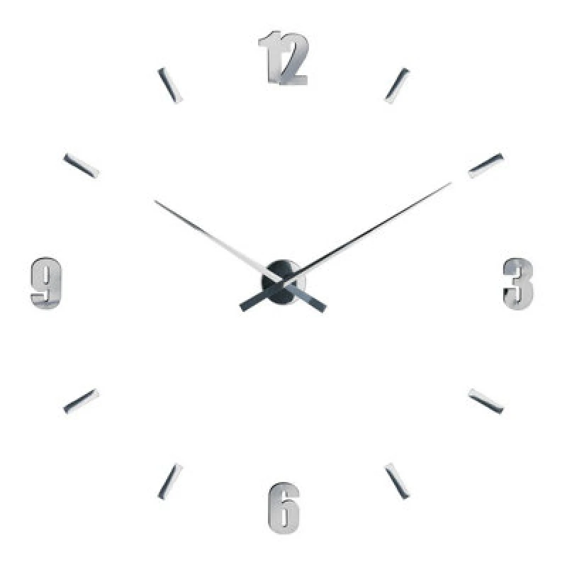 Image of Premier Housewares Maison by Premier DIY Mirrored Wall Clock Silver