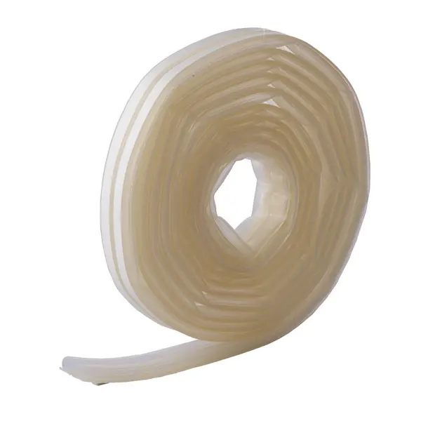 Image of Silicone self adhesive seal, clear colour, 6 m