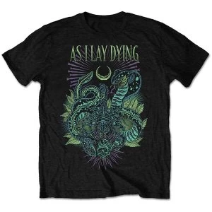 Image of As I Lay Dying - Cobra Unisex X-Large T-Shirt - Black