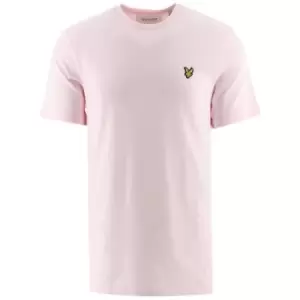 Image of Lyle and Scott Light Pink Plain T-Shirt
