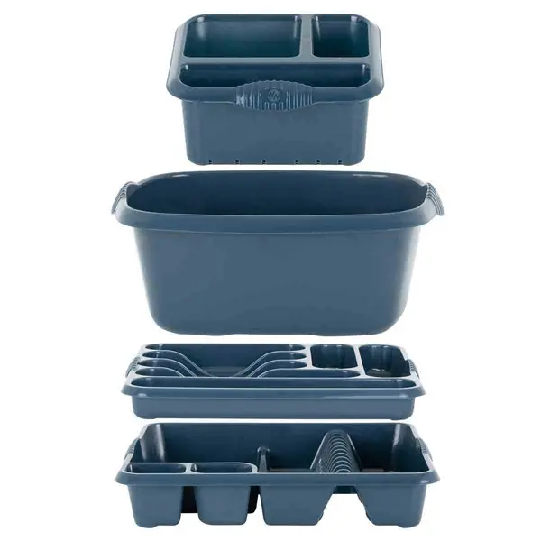 Image of Wham Casa 4 Piece Kitchen Set Navy