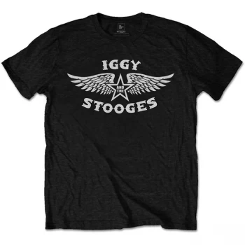 Image of Iggy & The Stooges - Wings Mens X-Large T-Shirt - Black