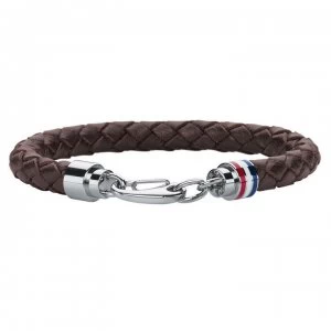 Image of Tommy Hilfiger Cord Bracelet - Brown