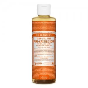 Image of Dr. Bronner's Tea-Tree ekologiskas skystas muilas 240ml