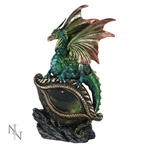 Image of Eye Of The Dragon Green Figurine