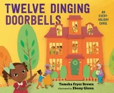 Image of twelve dinging doorbells