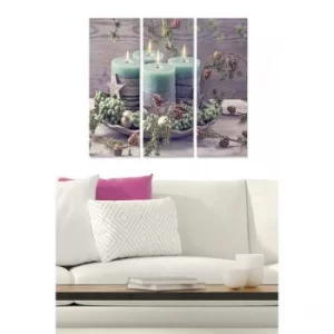 Image of MDF478763236 Multicolor Decorative MDF Painting (3 Pieces)