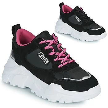 Image of Versace Jeans Couture MARTESI womens Shoes Trainers in Black,4,6,6.5