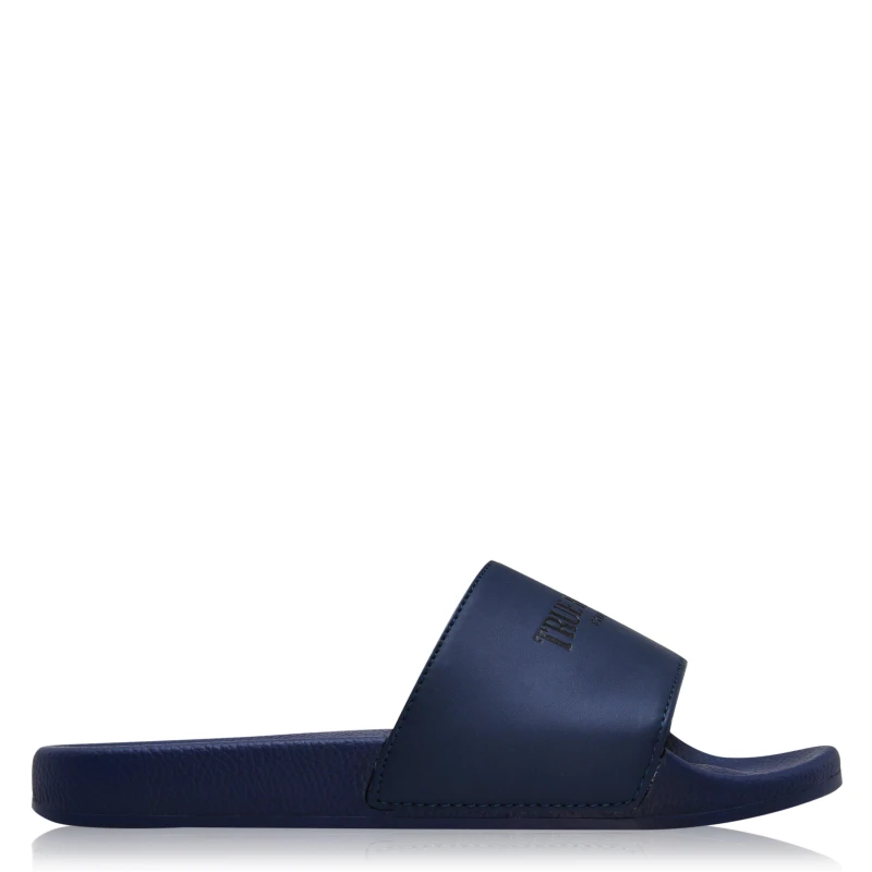 Image of True Religion Logo Sliders - Blue Blue 7