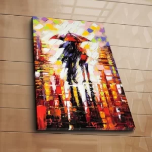 Image of 5070C-137 Multicolor Decorative Canvas Painting