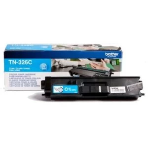 Image of Brother TN326 Cyan Laser Toner Ink Cartridge