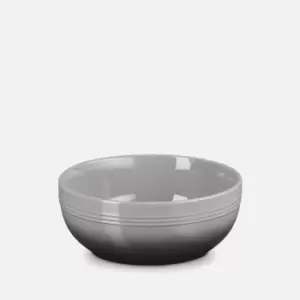 Image of Le Creuset Stoneware Coupe Cereal Bowl - Flint