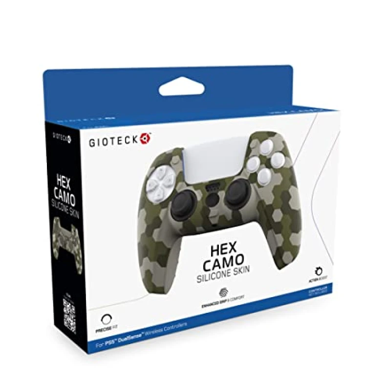 Image of iHaveit Gioteck Hex Camo Silicone Skin - Playstation 5