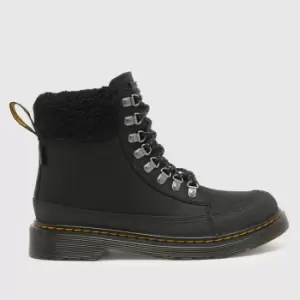 Image of Dr Martens Black 1460 collar Junior Boots