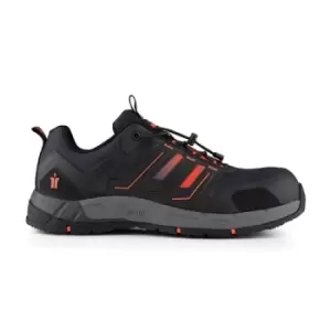 Image of Scruffs Air Safety Trainer Black/Orange - Size 7 / 41